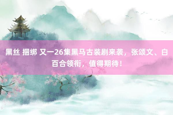 黑丝 捆绑 又一26集黑马古装剧来袭，张颂文、白百合领衔，值得期待！
