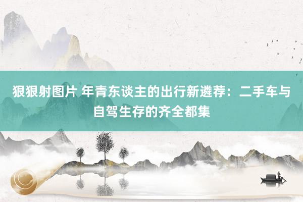 狠狠射图片 年青东谈主的出行新遴荐：二手车与自驾生存的齐全都集